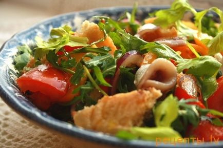 Salata toscana prajita de la Jamie Oliver