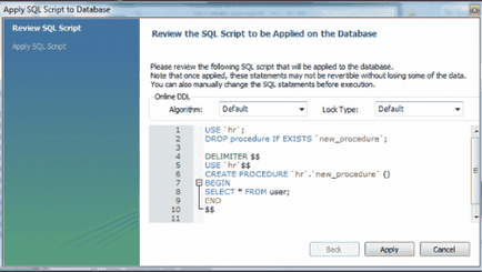 Proceduri memorate mysql, mysql