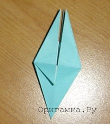 X-aripă de hârtie - figuri pliabile cu tehnici modulare origami cu fotografii pas-cu-pas