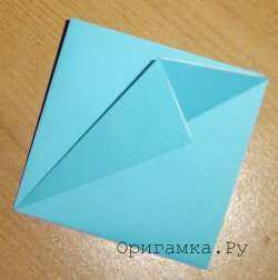 X-szárnyú papír - összecsukható technika számok Moduláris origami lépésről lépésre fotók
