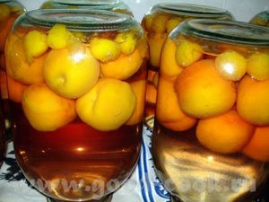Peach Betakarítás egyszerű recept, hogy milyen közel kompót őszibarack a téli