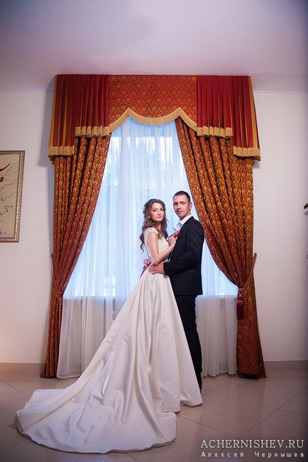 Înregistrator la jumătate, palat de nuntă de la Moscova - fotografie de la fotograful de nunta Alexey Chernyshev