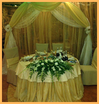 Зал для весільного банкету в Бутово