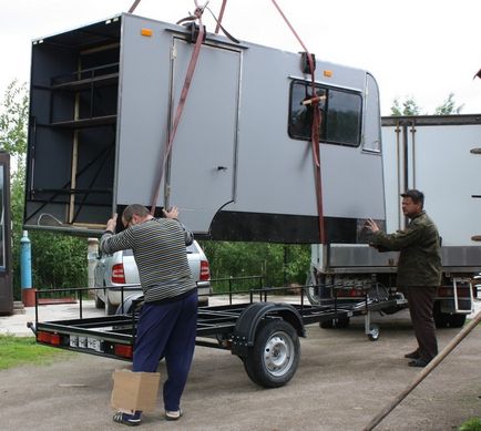 Lakóegységet egy trailer, mint a karaván meg a kezét (18 fotó) - nevsedoma - az élet tele van szórakoztató