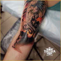 Semnificația unui tatuaj de lup, valoarea unui tatuaj de lup, un salon de tatuaj - un tartuga - 24 de ore