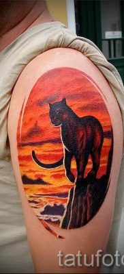 Valoarea tatuajului puma - semnificație, istorie și exemple de tatuaje pe fotografie