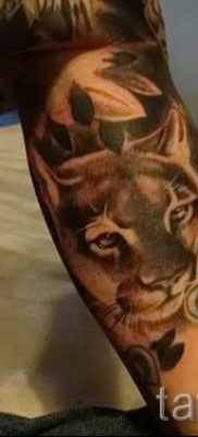 Valoarea tatuajului puma - semnificație, istorie și exemple de tatuaje pe fotografie