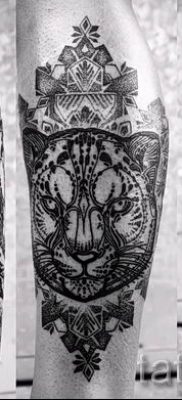 Valoarea tatuajului puma - semnificație, istorie și exemple de tatuaje pe fotografie