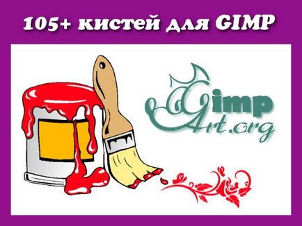 105 Perii pentru gimp