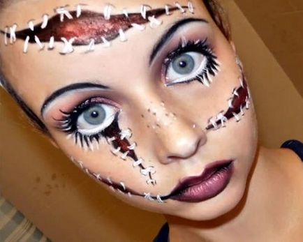 18 Idei de machiaj de Halloween Creative