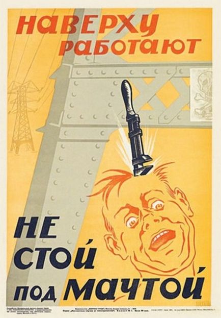 27 szovjet plakátok biztonsága és az elektromos munkabiztonság (plakátok) 27 szovjet plakátok biztonsága és az elektromos biztonság érdekében a termelés