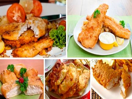 6 Receptek tésztát hal-