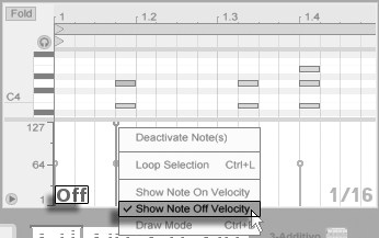 Ableton live редагування midi