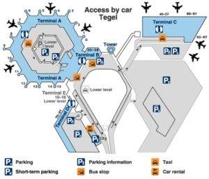 Аеропорт Тегель Берлін як дістатися, інформація для туристів