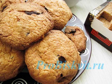 Американське пісочне печиво з шоколадною крихтою рецепт з фото