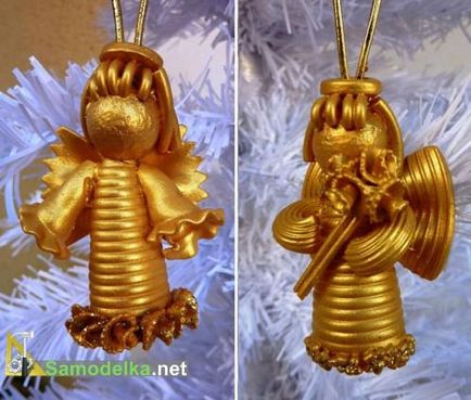 Angels tészta (tészta angyalok) Angyalok tészta