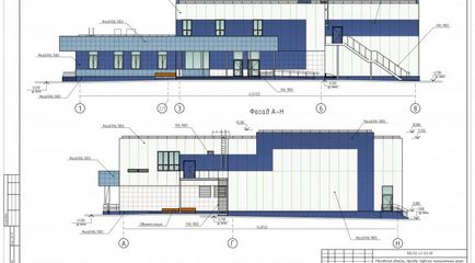 Proiect arhitectural al unei clădiri a complexului sportiv și de sănătate cu piscină -