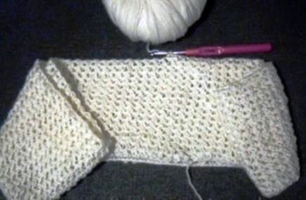 Ажурний шарф снуд гачком опис, схема в'язання, в'язання своїми руками