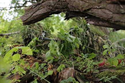 Tactica de bază a camuflării de lunetist, tactici de război