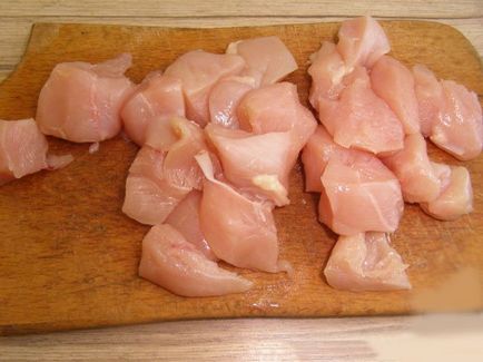 Gyors receptek mártást csirke különböző kiegészítéseket a díszítéshez