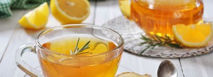 Tea gyömbérrel és citrommal - a hasznos és hogyan kell főzni