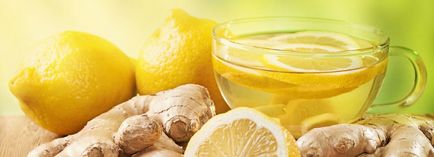 Tea gyömbérrel és citrommal - a hasznos és hogyan kell főzni