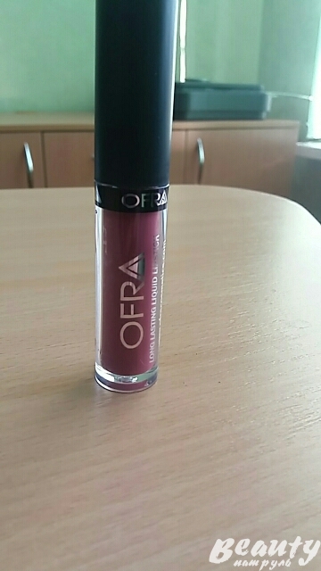 Читайте відгуки про помаду ofra long lasting liquid lipstick на нашому сайті