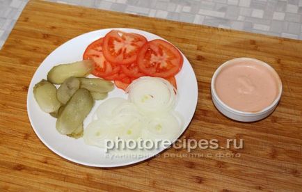 Cheeseburger - rețete foto