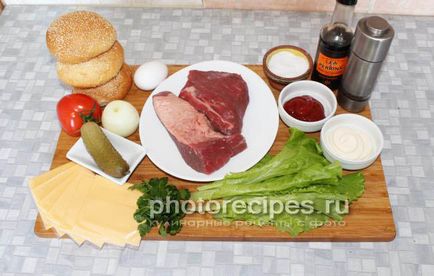 Чізбургер - фото рецепти