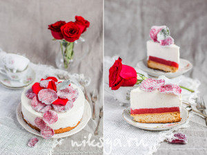 Cheesecake - trandafir de căpșuni - cel mai delicios portal RuNet