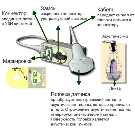 Senzori pentru scanere cu ultrasunete