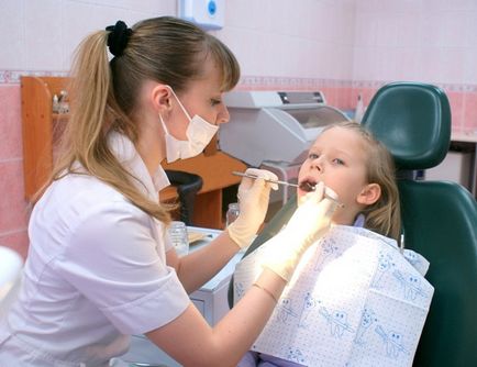 Stomatologie pediatrie în dentist clinic