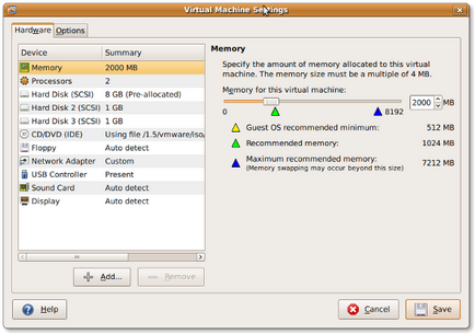 Adăugăm un disc suplimentar la sistemul de găzduire linux sub vmware fără a fi repornit.