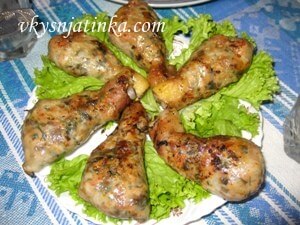 Töltött csirkecomb - recept fotókkal (csirke) Töltött csirkecomb - recept fotókkal