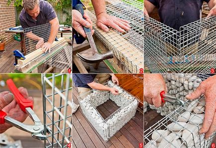 Gabions in-house instrucțiuni pas cu pas c