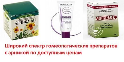 Remediu homeopatic arnica