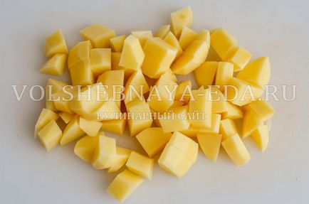 Gombaleves olvasztott sajttal recept fotó, magic