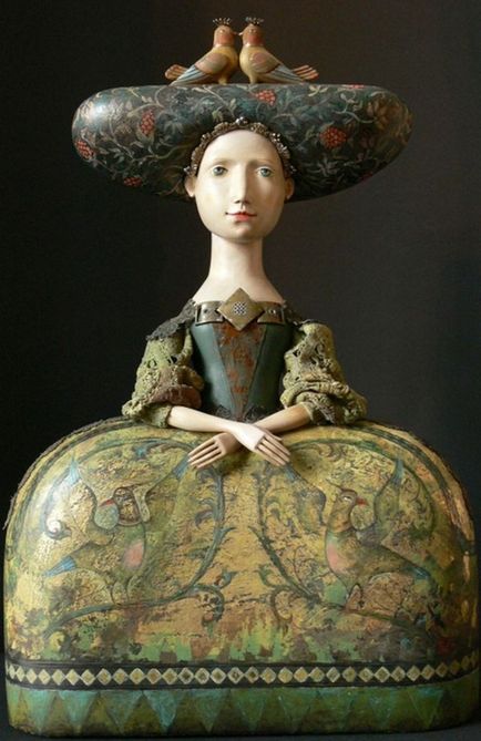 Дивовижне творчість гулі Алексєєвої авторські ляльки - ярмарок майстрів - ручна робота, handmade