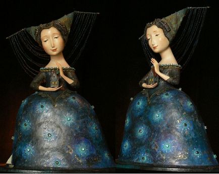 Дивовижне творчість гулі Алексєєвої авторські ляльки - ярмарок майстрів - ручна робота, handmade