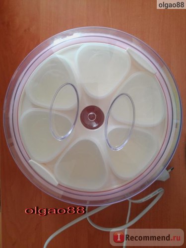 Joghurt Vinis vy-6000W - «egy nagy olcsó yogutnitsa (10 kép kész joghurt és joghurt)