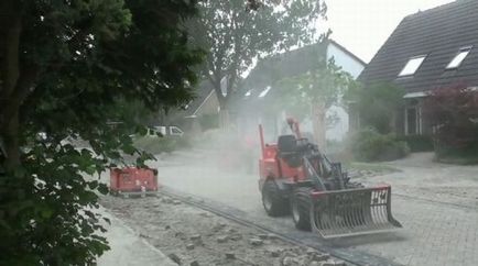Cum să pui drumuri în Olanda (24 fotografii video)