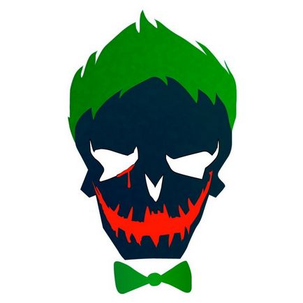 Cum de a desena o emblema de joker de la o echipă de suicid - bloguri