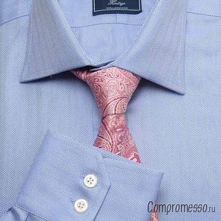 Як підібрати краватку під блакитну сорочку