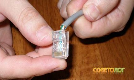 Cum să strângeți în mod corespunzător un cablu de rețea sau o pereche de fire răsucite »computer» sfaturi »Sovietologist