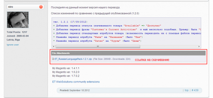 Cum să rumeniți în mod corect magento Russification magento cu traducerea reală rusă a noului