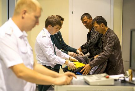 Cum functioneaza vama in Domodedovo, stiri de fotografie