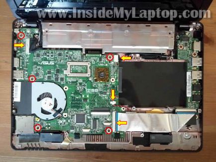 Cum de a dezasambla un laptop asus eee pc 1215b, articole utile de la itcomplex