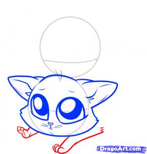 Як малювати Чібі кішок