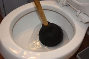 Cum să eliminați așternutul vasului de toaletă cu apă, un piston, un cablu, agenți chimici