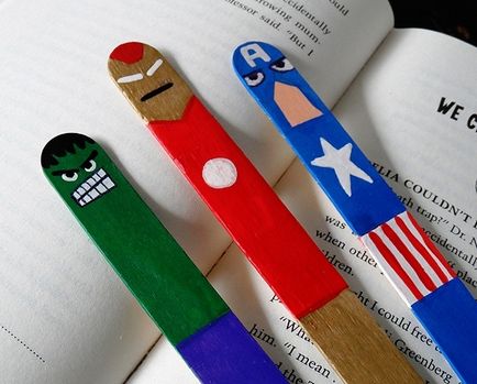 Cum să creați un marcaj original pentru cărțile cu mâinile voastre cu copiii
